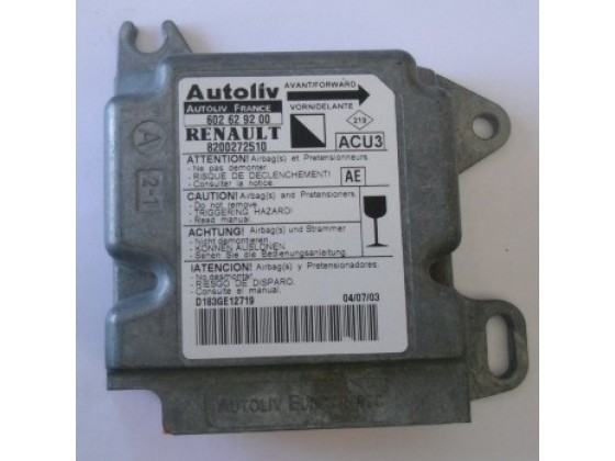 Centralina Airbag Renault Kangoo 2002 ca112